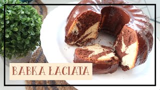 BABKA MARMURKOWA na WIELKANOC  BABKA ŁACIATA przepis [upl. by Cacilia710]