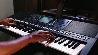 Eu Cuido de Ti  Amanda Wanessa  Teclado  Yamaha PSR S950 [upl. by Nnod]