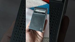 Panasonic Transistor Radio Model no R1070 Made in Taiwan 1960s Rare set Am band [upl. by Galatia602]