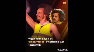 Viggo Venn says he is embarrassed by British got talent win [upl. by Anawait]