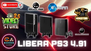 LIBERA TU PS3 491 HEN OFICIAL  MULTIMAN  WEBMAN  IRISMAN  2 TIENDAS  LICENCIAS [upl. by Asyla642]