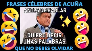 Frases Célebres de Acuña [upl. by Urania]