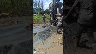 Borehole drilling in Mumias survey drilling groundwatersurvey pqwt shorts viralvideo viral 💦💦 [upl. by Braden]