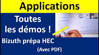 Applications  toutes les démonstrations du cours de prépa HEC [upl. by Asillem]