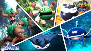 ACTUALIZADO ¡LOS 5 MEJORES TEAMS PARA LIGA SÚPERPokémon Go PvP [upl. by Elleined592]