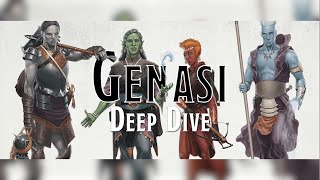 Children of genies they are one with the elements  Genasi Deep Dive [upl. by Anet]