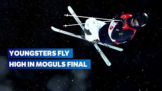 Freestyle Skiing Beijing 2022  Mens Moguls Final Highlights [upl. by Aihsila]