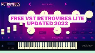 Free VST ROMpler RetroVibes Lite Updated [upl. by Milone]