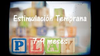 Ejercicios de Estimulación temprana  7 a 9 meses [upl. by Goda]