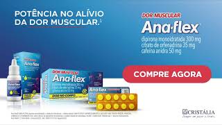 Conheça Anaflex potência no alívio da dor muscular [upl. by Werbel]