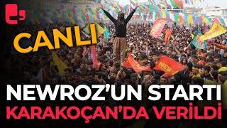 DEM Parti Eş Genel Başkanı Tülay Hatimoğulları Elazığ Karakoçan Newroz kutlamasında [upl. by Reckford158]