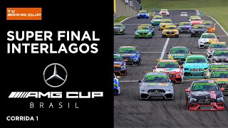 AMG CUP BRASIL  Corrida 1  SUPER FINAL  Interlagos SP  Ao Vivo [upl. by Cissie]