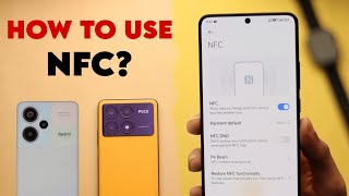 How To Use NFC Poco X6 Pro Redmi Note 13 Pro Plus amp Other Phones  NFC To NFC Use [upl. by Ramso766]