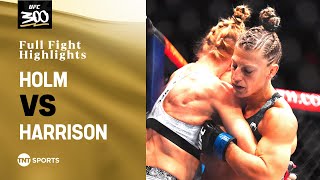 DEBUT WIN 😮‍💨  Holly Holm vs Kayla Harrison  UFC300 Highlights [upl. by Atir]