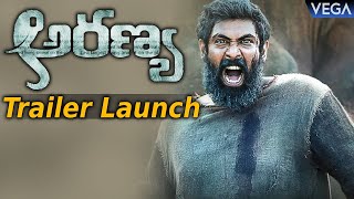 Ranas Aranya Movie Trailer Launch  Rana Daggubati  Shriya Pilgaonkar  AranyaMovieTrailer [upl. by Hurwitz937]