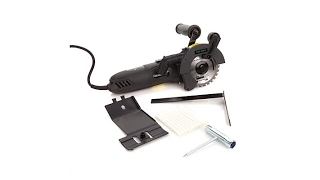 DUALSAW CS 450 Circular Saw with Guide Ruler and Case [upl. by Hgieliak881]