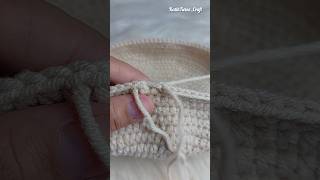 How to Invisible Fasten Off in Crochet  Finish Off Crochet crochet crocheting shorts [upl. by Haines]