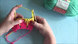 How To Make the Larksfoot Blanket crochet [upl. by Tremain936]