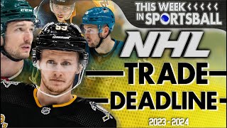 This Week in Sportsball 2024 NHL Trade Deadline Edition [upl. by Amsa]