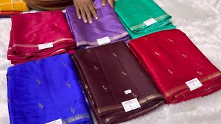 Bangalore Wholesale DEEEPAVALI OFFER 3DSarees ampPure Fabric Sarees Collection Single Courier Avl [upl. by Acirrej]