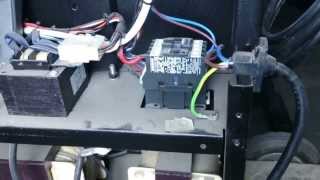 Repair mig welder  how to check contactor [upl. by Airdnas]