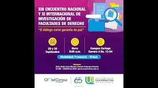 13° Encuentro Nal y 11° Encuentro Internacional de Investi de Fac de Derecho UCC  Día 1  tarde [upl. by Alledi]