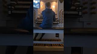 Orgel improvisatie psalm 42 L de Jonge [upl. by Ettenej7]