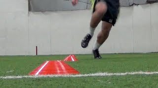 Pro Agility Drill  How To Increase your Overall Speed  5105 [upl. by Enahsal]