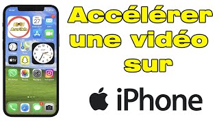 Comment accélérer une vidéo sur iPhone mettre une vidéo en accéléré [upl. by Pauiie548]