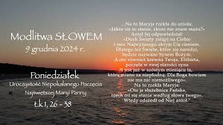 09 12 2024 r  Modlitwa SŁOWEM [upl. by Archy]