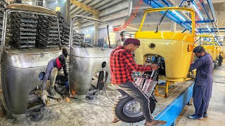 A rickshaw factory that manufactures the best quality rickshaws across Asia [upl. by Strenta]