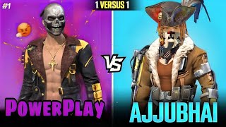 PowerPlay VS Ajjubhai94 BestClash Squad Gameplay  Garena Free FirePowerPlay [upl. by Shumway668]