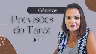 GÊMEOS JULHO 2024 • PREVISÕES DO TAROT [upl. by Harim733]