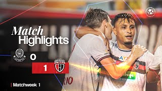 Match Highlights  Mohammedan SC 01 NorthEast United FC  MW 1  ISL 202425 [upl. by Aicel]