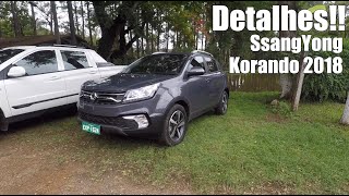 Novo Ssangyong Korando 2018 22 diesel em Detalhes [upl. by Dick]