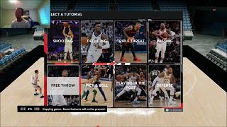 How to Play NBA 2K22 quotTraining Game Tutorialquot [upl. by Letsirhc]