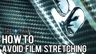 HOW TO AVOID FILM FROM STRETCHING  Liquid Concepts  Weekly Tips and Tricks [upl. by Inna]