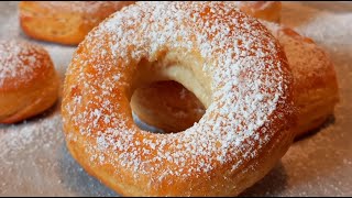 Air Fryer Biscuit Donuts  How to make Donuts using a Can of Biscuits [upl. by Attekram]