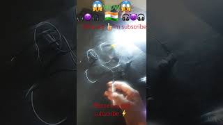 Bluetooth neckband 🎧 Chang a wireless 🛜 Bluetooth neckband 🎧 shortvideos experiment ⚡️ 🇮🇳🇮🇳👿😱👿 [upl. by Letnohc]