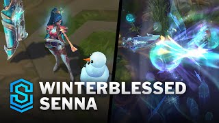 Winterblessed Senna Skin Spotlight  PreRelease  PBE Preview  League of Legends [upl. by Dawson]