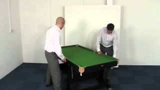 wwwtopofthecuecom  BCE FS6 6ft Folding Snooker Tablepool table [upl. by Adaran]