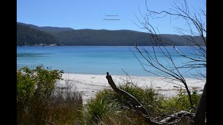 Fortescue Bay Campground Three Capes Track Camping Tasman National Park [upl. by Ailima]