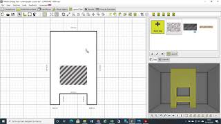 How to draw a modern style fireplace with Tilelook [upl. by Madalena820]