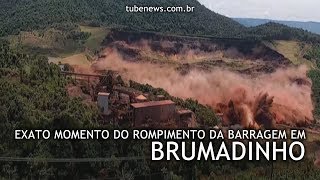 Brumadinho o EXATO momento do rompimento [upl. by Tyrone]