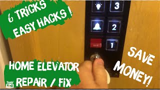 Home Elevator quick and easy fixes hacks  Leeson Speedmaster Inclinator Motor noises gate fix help [upl. by Nelleus854]