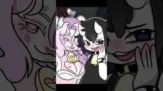 🩷🖤Dibujo con EryCajitadeleche🩷🖤 art chibi animation animechibi edit youtubeshorts [upl. by Herbert]