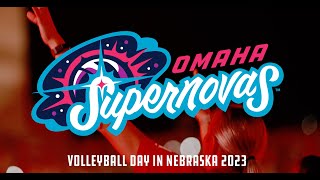 Volleyball Day in Nebraska  Omaha Supernovas Mini Documentary [upl. by Mochun104]