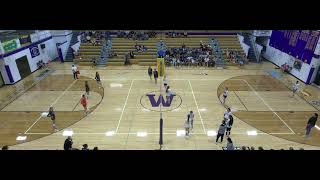 Winner High School vs KimballWhite Lake High School Womens Varsity Volleyball [upl. by Augustin]