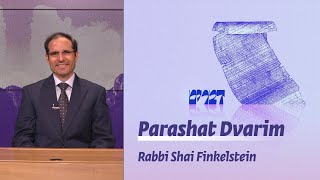 Parashat Dvarim – The Last Speech  Rabbi Shai Finkelstein [upl. by Aveer]