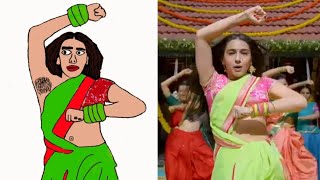 Chaka chaka song drawing meme  satrangi re  sara Ali  dhanush [upl. by Gerry716]